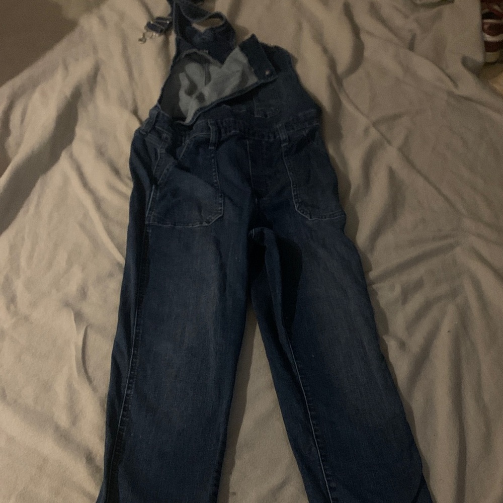 GAP Women's Blue Denim Overalls